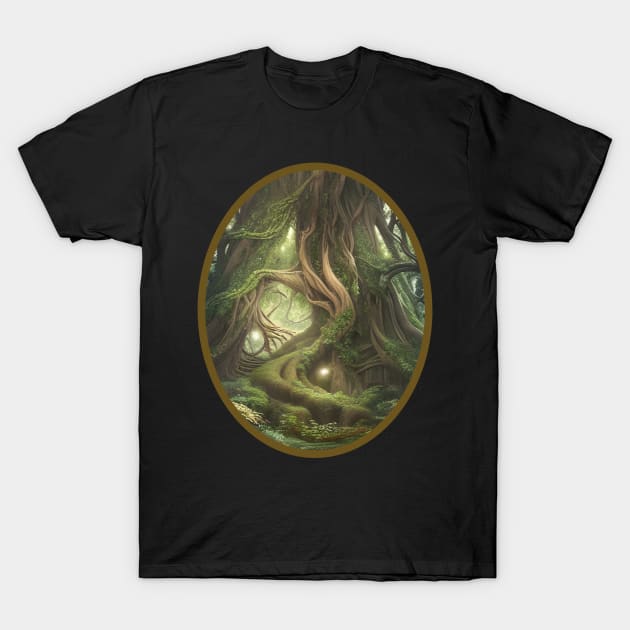 The Tree of Ancient Secrets T-Shirt by She Gets Creative